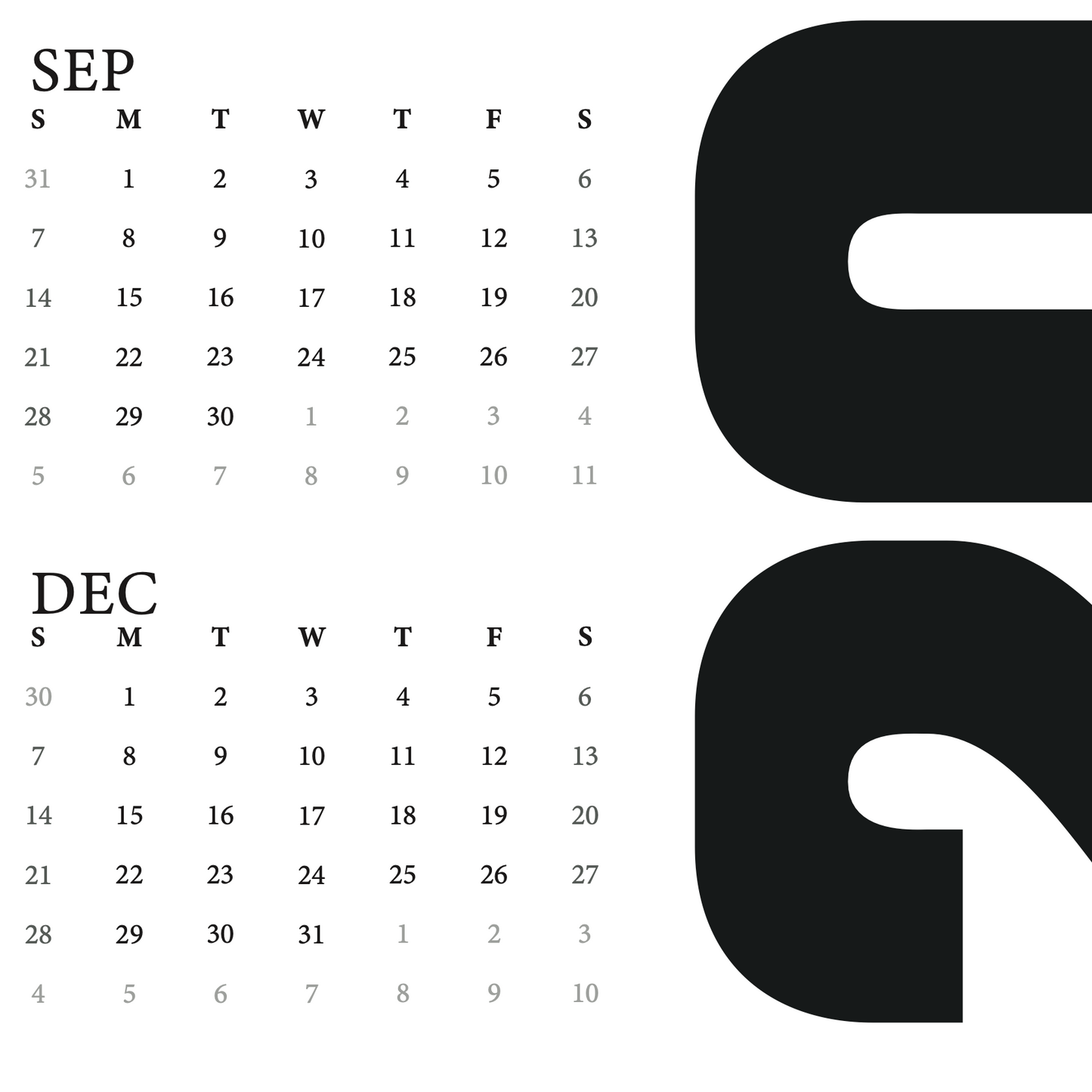 2025 Calendar printable