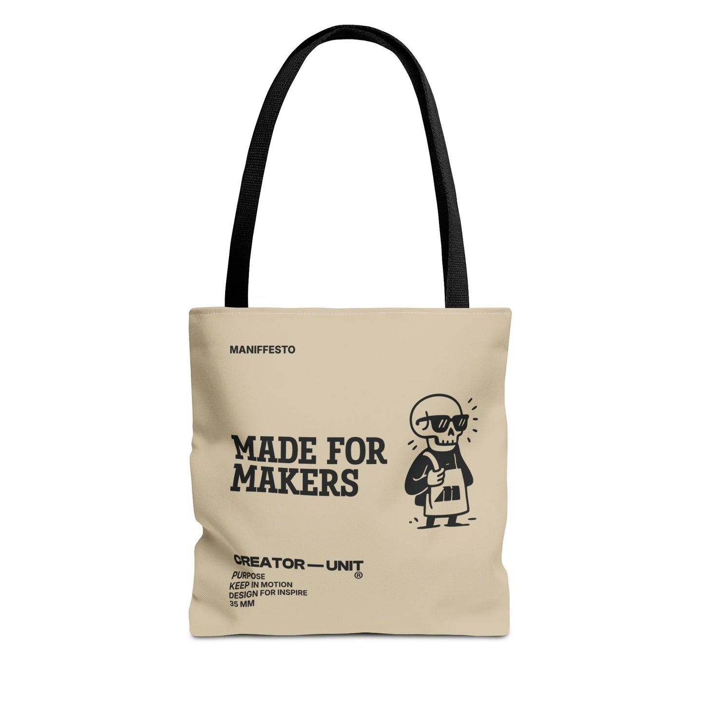 'Made for Makers' Tote Bag — Canvas AOP Carryall