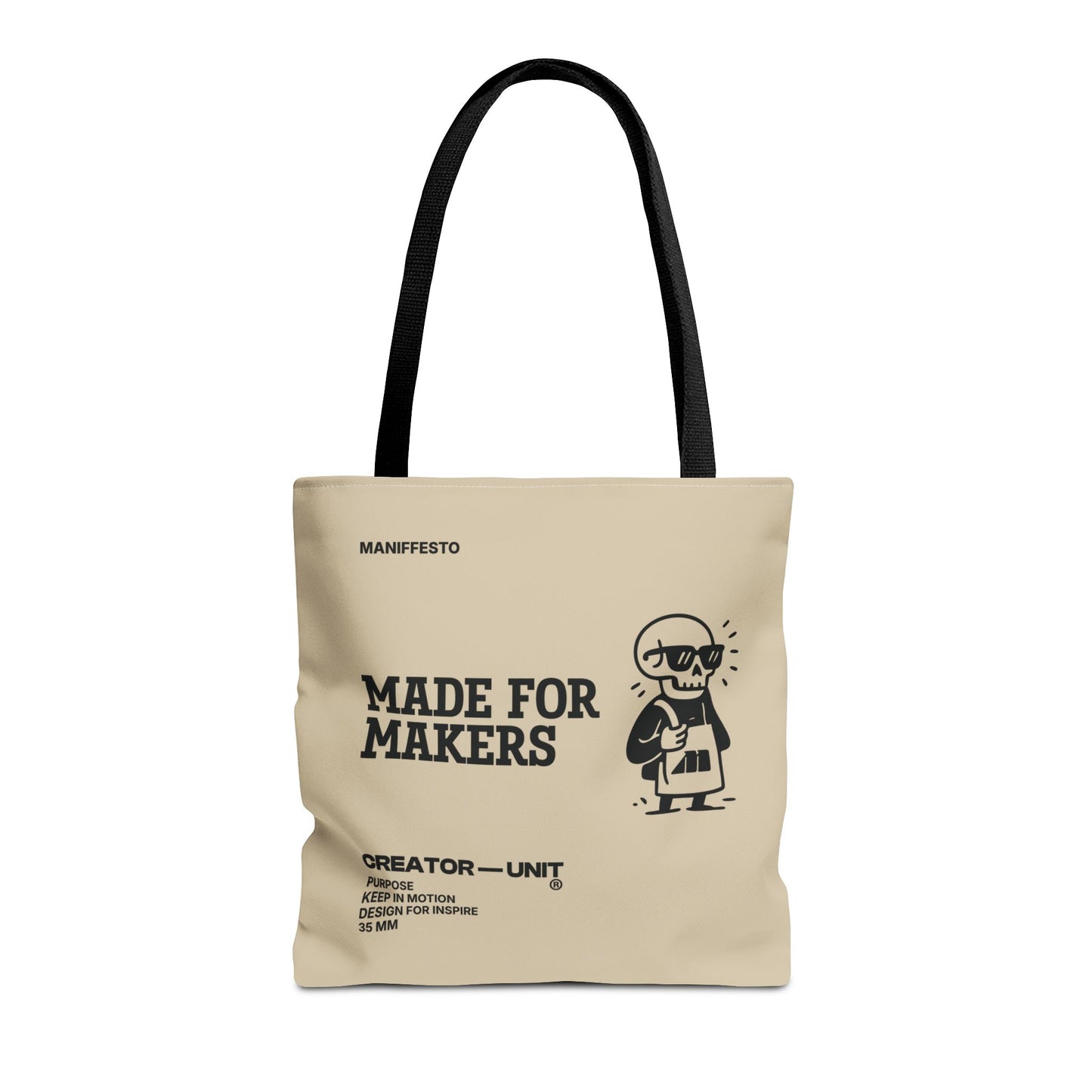 'Made for Makers' Tote Bag — Canvas AOP Carryall