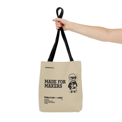 'Made for Makers' Tote Bag — Canvas AOP Carryall