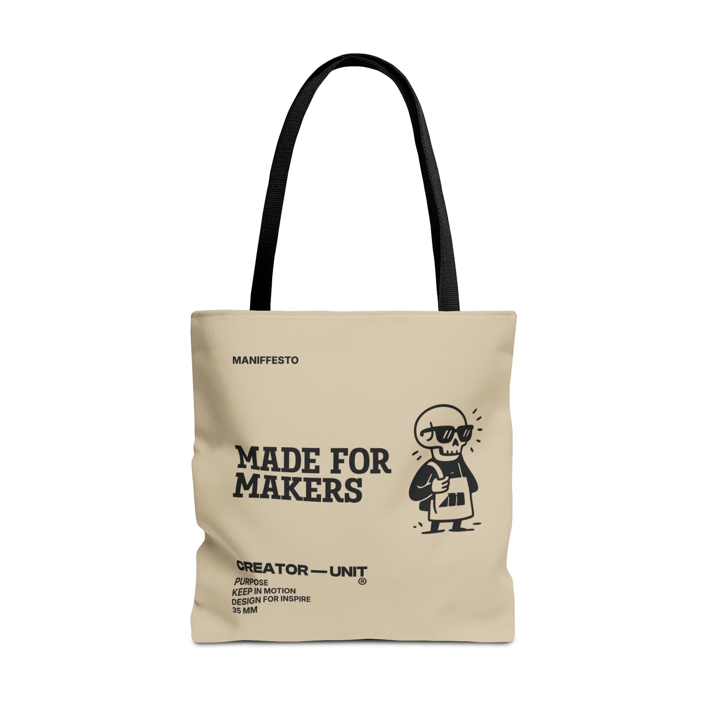 'Made for Makers' Tote Bag — Canvas AOP Carryall
