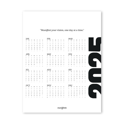 2025 Calendar printable