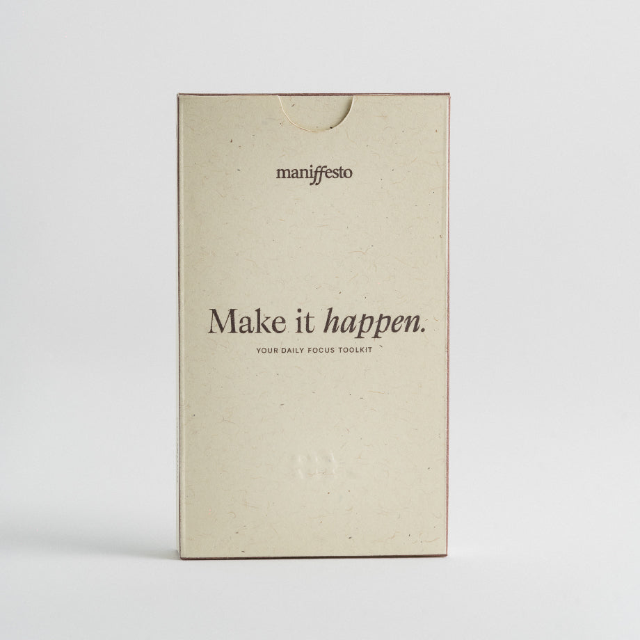 Make It Happen Kit - Productivity Card Set