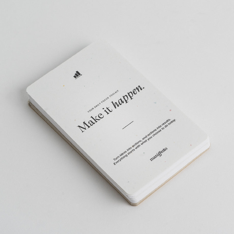 Make It Happen Kit - Productivity Card Set