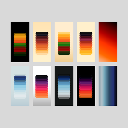 Glass Wallpaper Pack — 20 Designed Wallpapers for Mac & Mobile